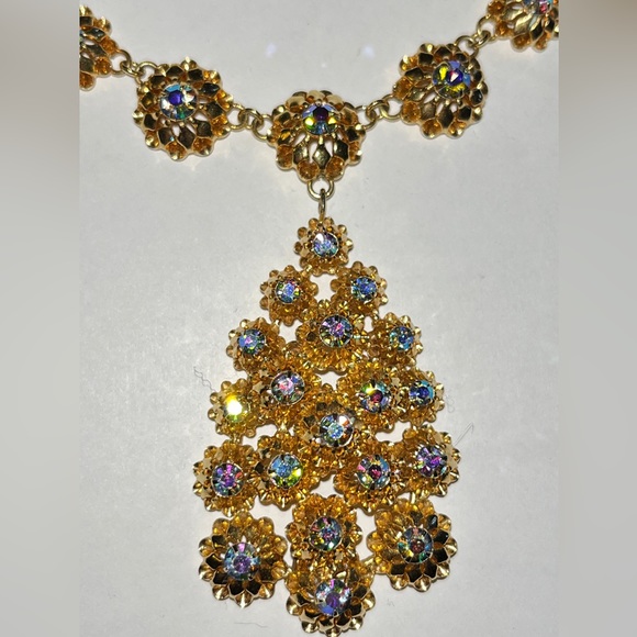 STUNNING Vintage Christian DIOR 1958 Necklace - Picture 2 of 3